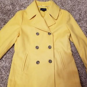 Land's End Wool Pea Coat 12 P